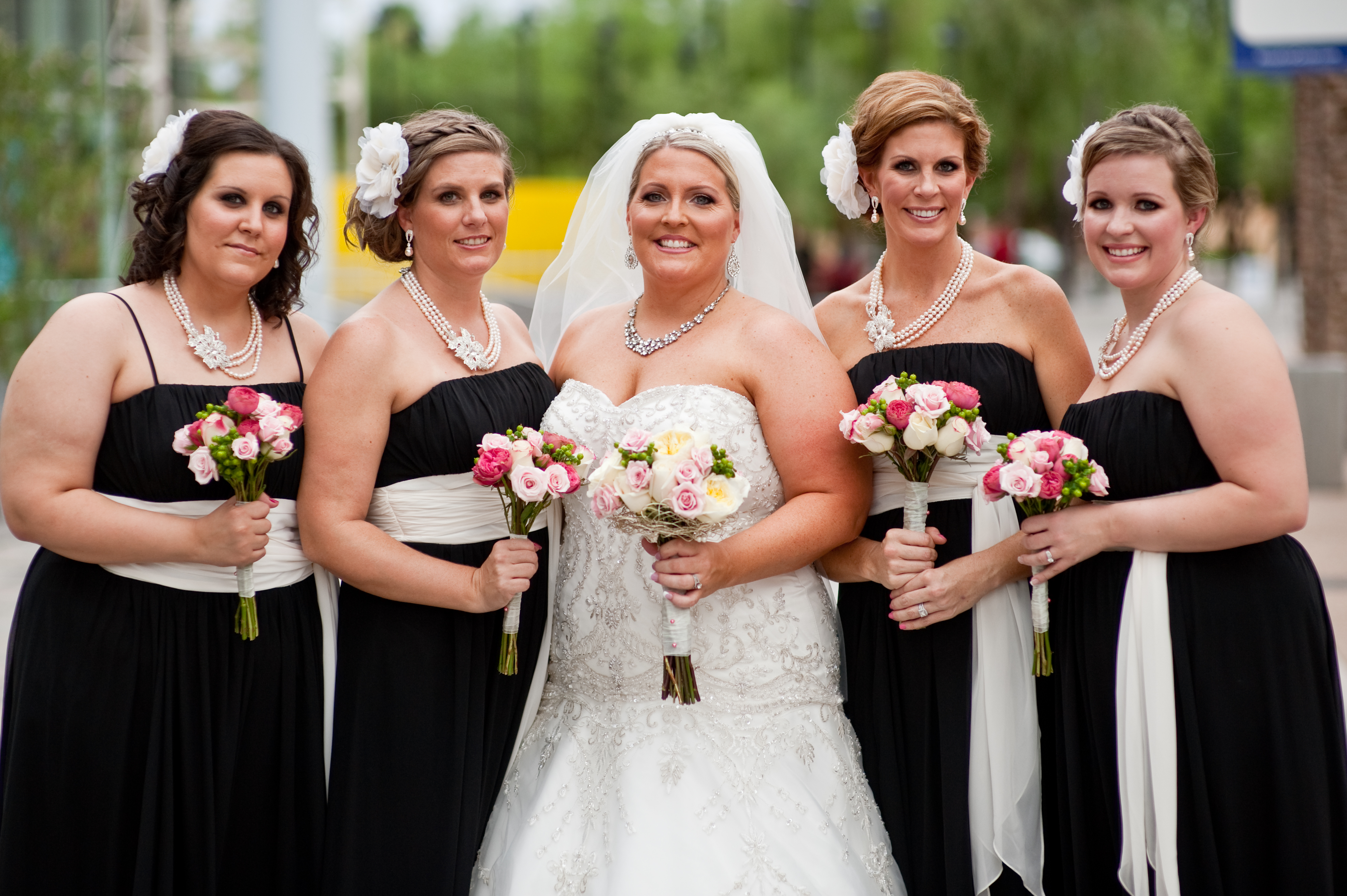 Sara’s Sparkly Gown and Tre Bella Wedding