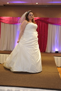 plus size aline wedding dress