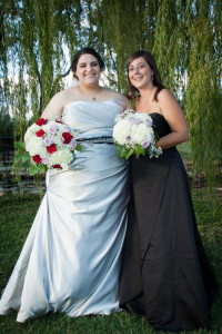 plus size silver wedding dress