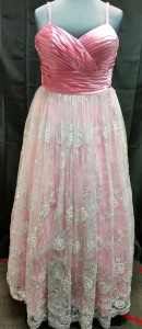 plus size lace prom dress