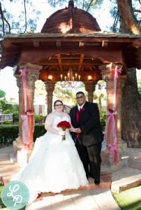 plus size real bride photo