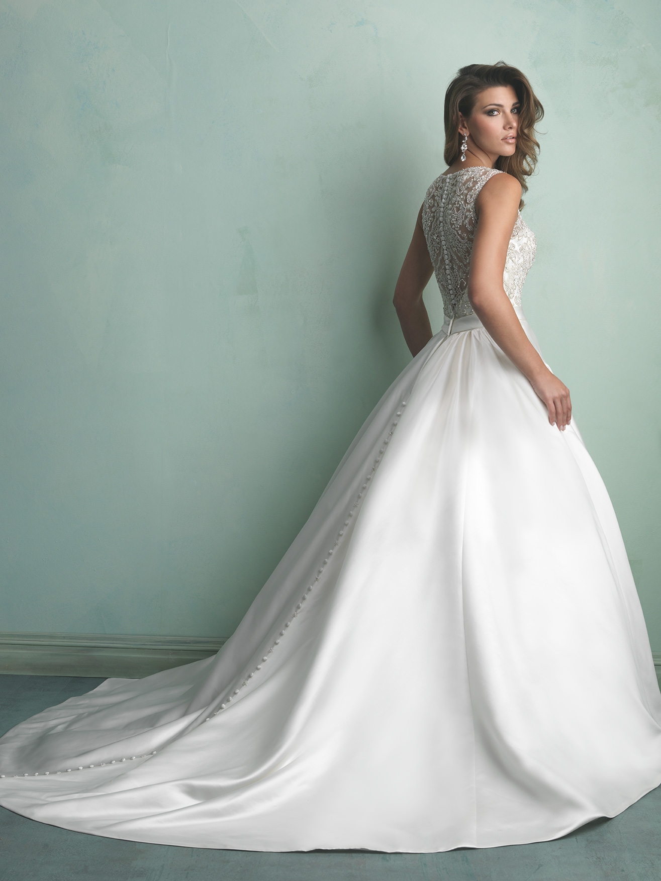 3 Stunning Plus Size Satin Ballgown Wedding Dresses