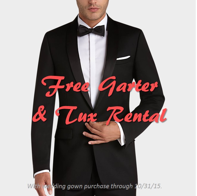 Free Tux and Garter Promo