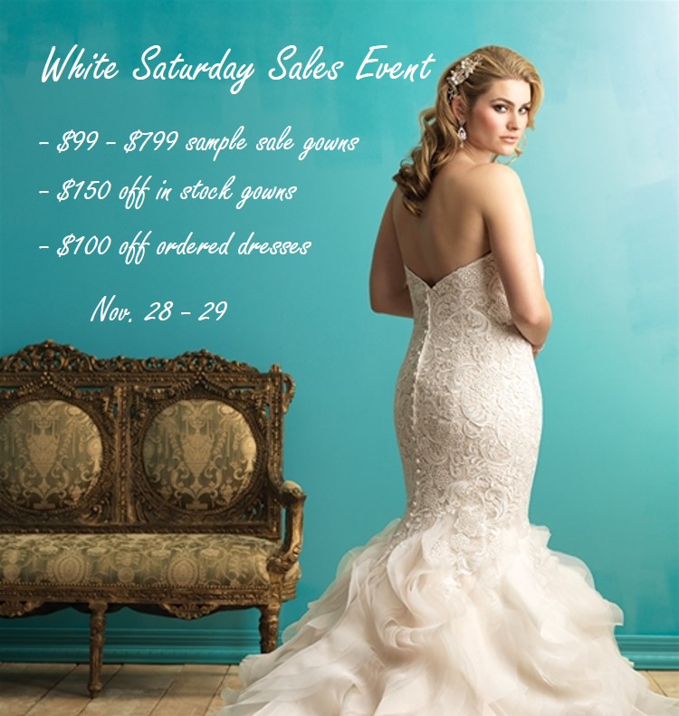 Plus Size Wedding Dress Sample Sale – $99+