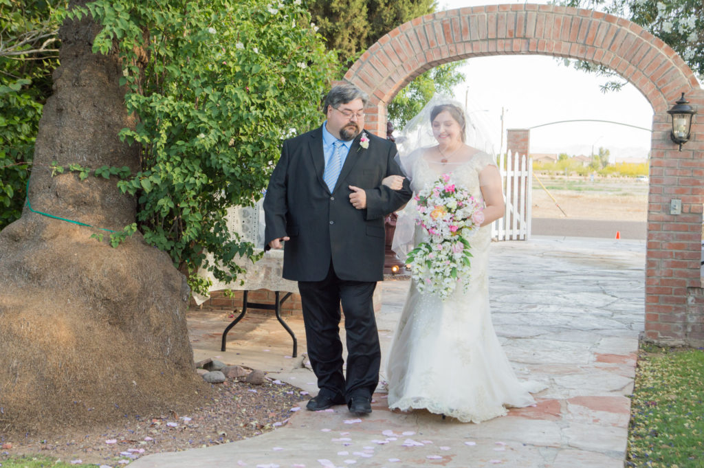 Bethany’s Vintage Lace Wedding Gown