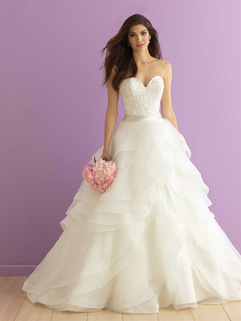 3 of Our Favorite Plus Size Wedding Dresses with Ruffles