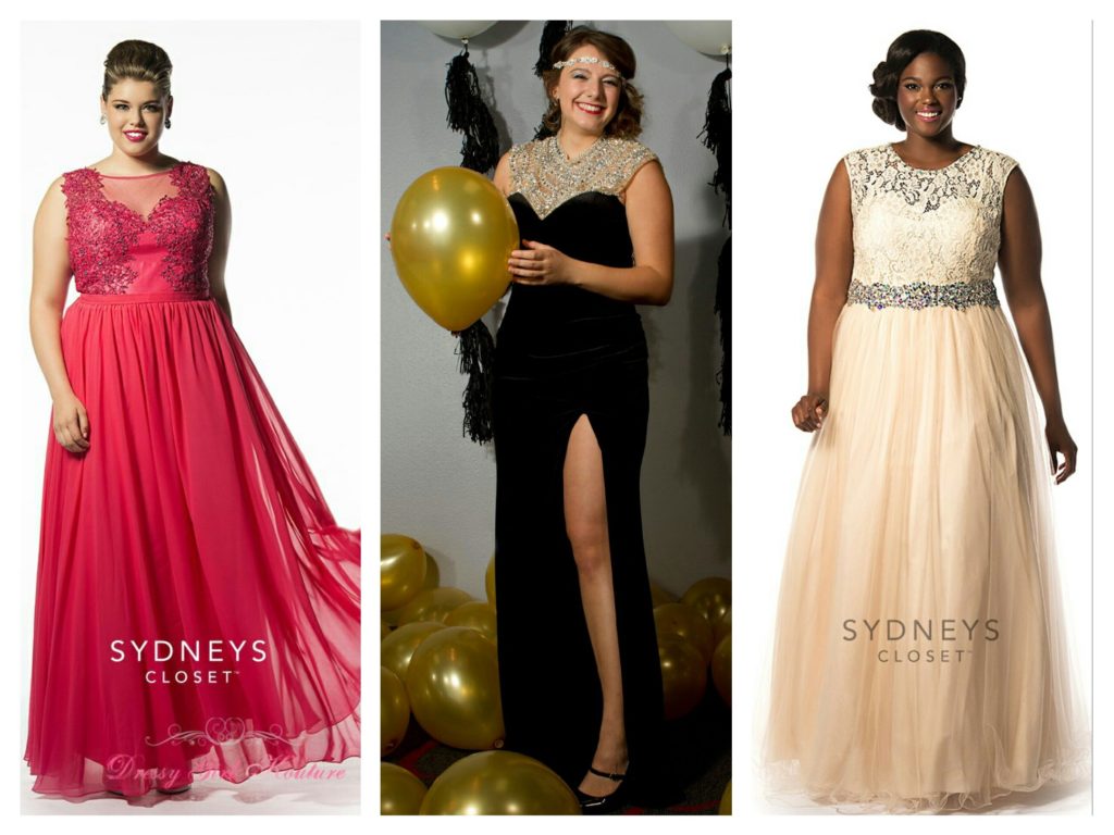 plus size prom dress with sleeves