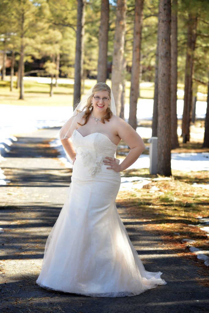 kelsey plus size fitted wedding gown