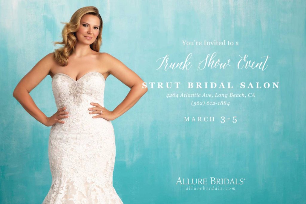 Exclusive Allure Bridals Plus Size Wedding Dress Trunk Show