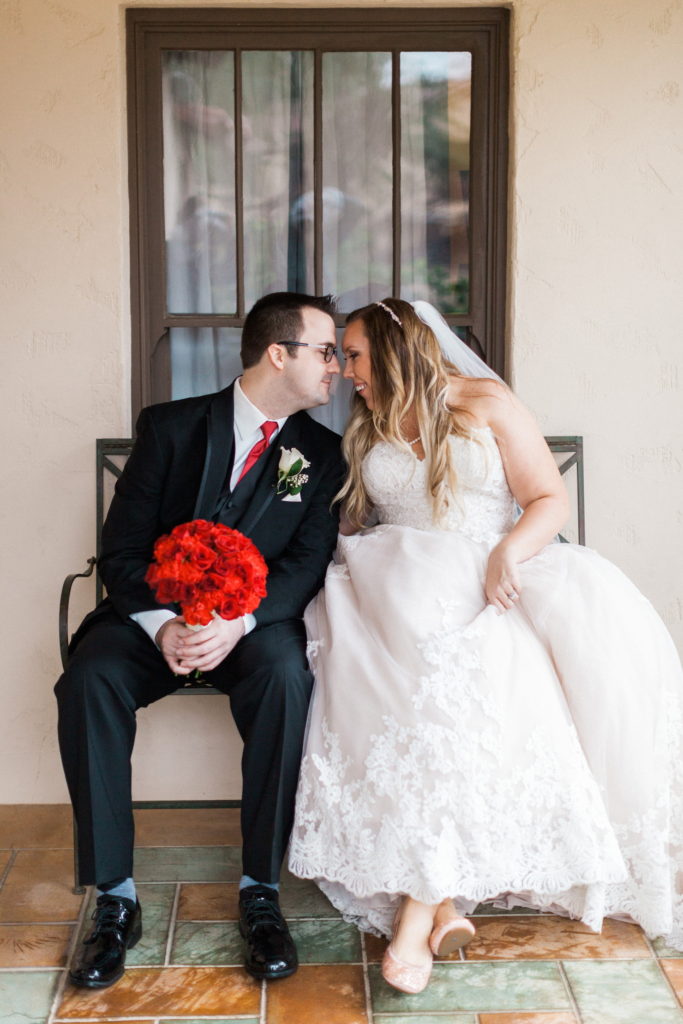 Nikki M's Black and Red Wedding - Strut Bridal Salon