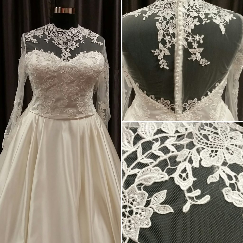 plus size wedding dress separates