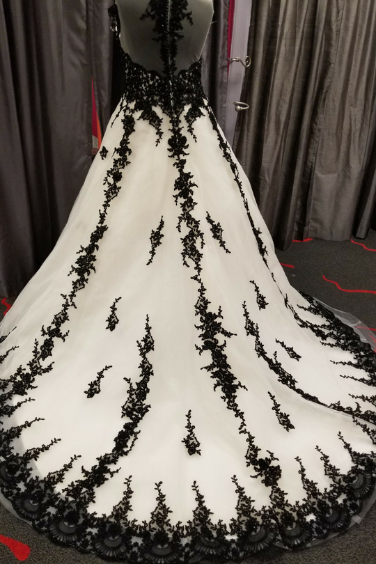 Our Newest Black Lace Ballgown is Everything