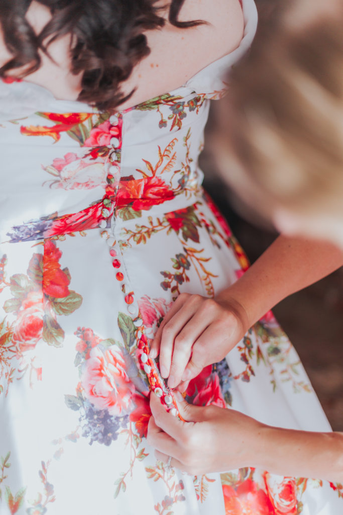 unique floral dresses