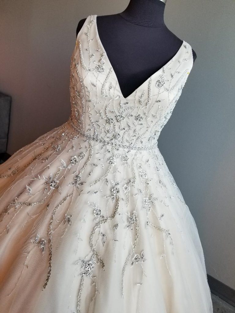 Blinged Out Plus Size Wedding Dresses ...