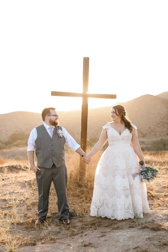 country chic lace and tulle ballgown with cap sleeves Los Angeles, CA