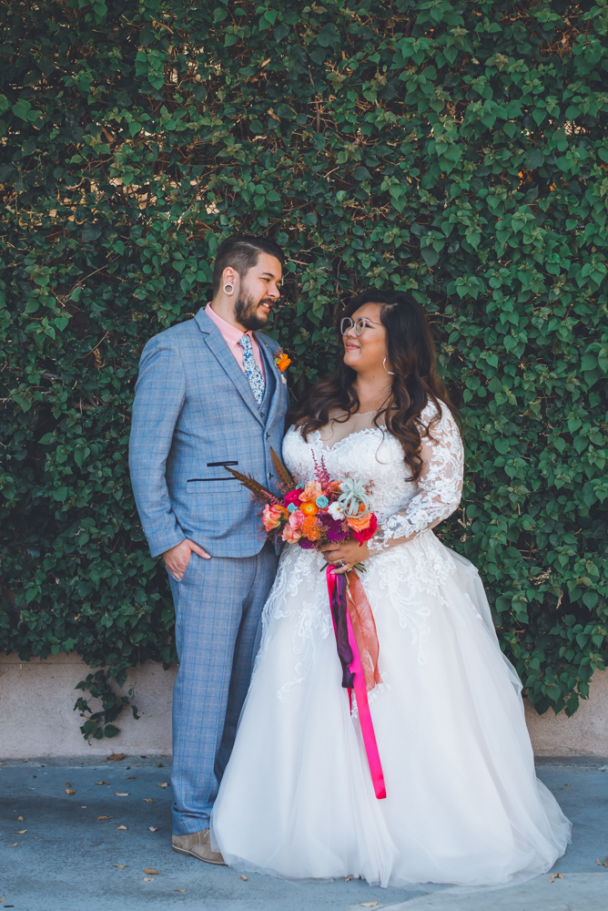 Desiree’s Long Sleeve Lace Ballgown Wedding Dress