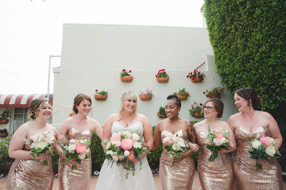 plus size sequin bridesmaid dress