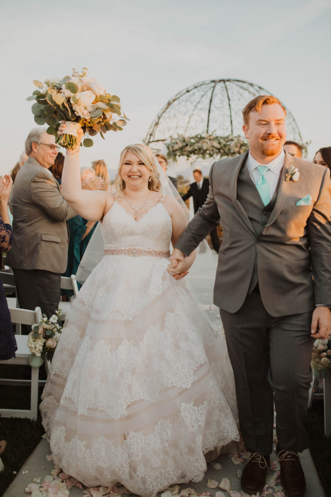 real plus size brides