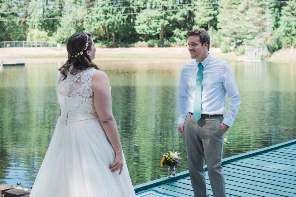 plus size wedding dress with illusion back