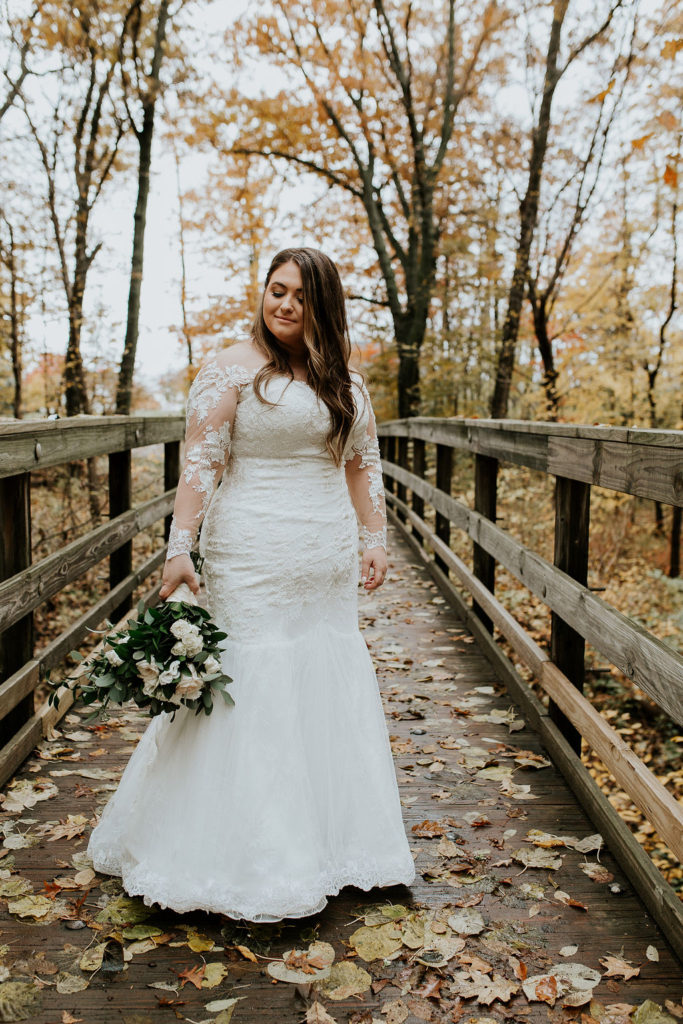 long sleeve lace mermaid wedding dress