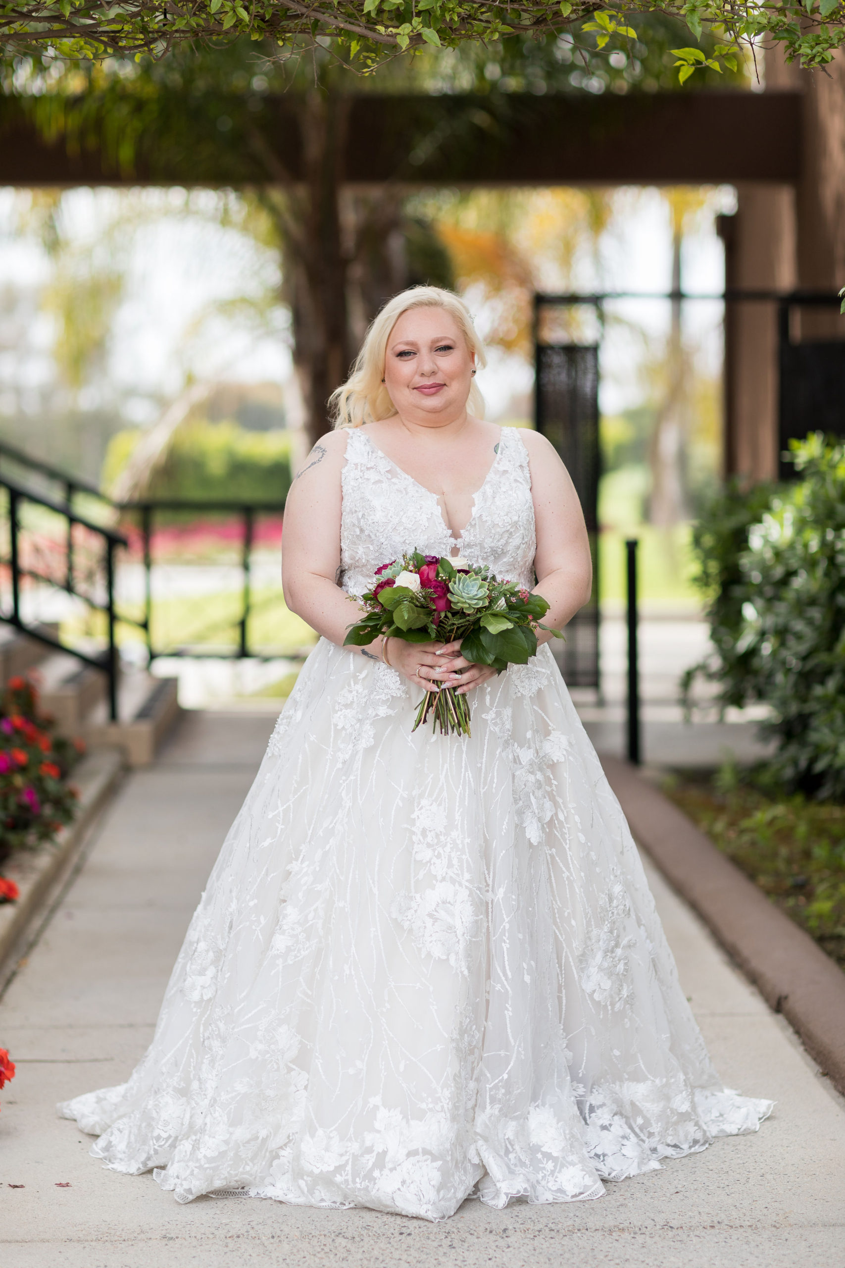 Shannon’s Ornate Wedding Gown