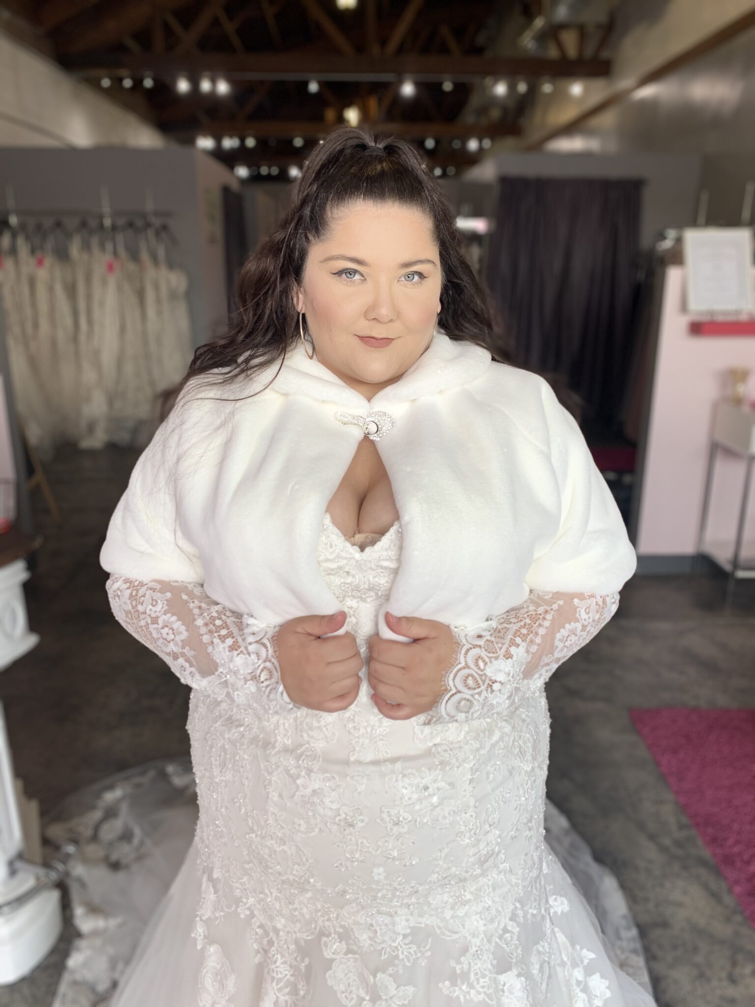 Fantastic Faux Wedding Furs are HERE! - Strut Bridal Salon