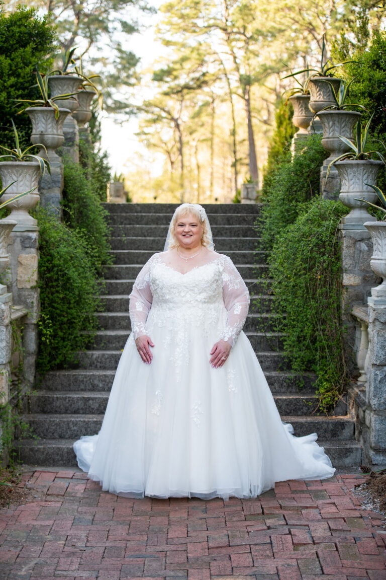 Karen's Custom Long Sleeve Ballgown Wedding Dress - Strut Bridal Salon