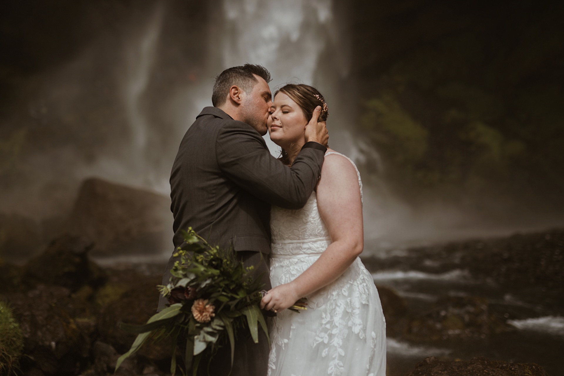 Abigail's Dramatic Iceland Wedding - Strut Bridal Salon