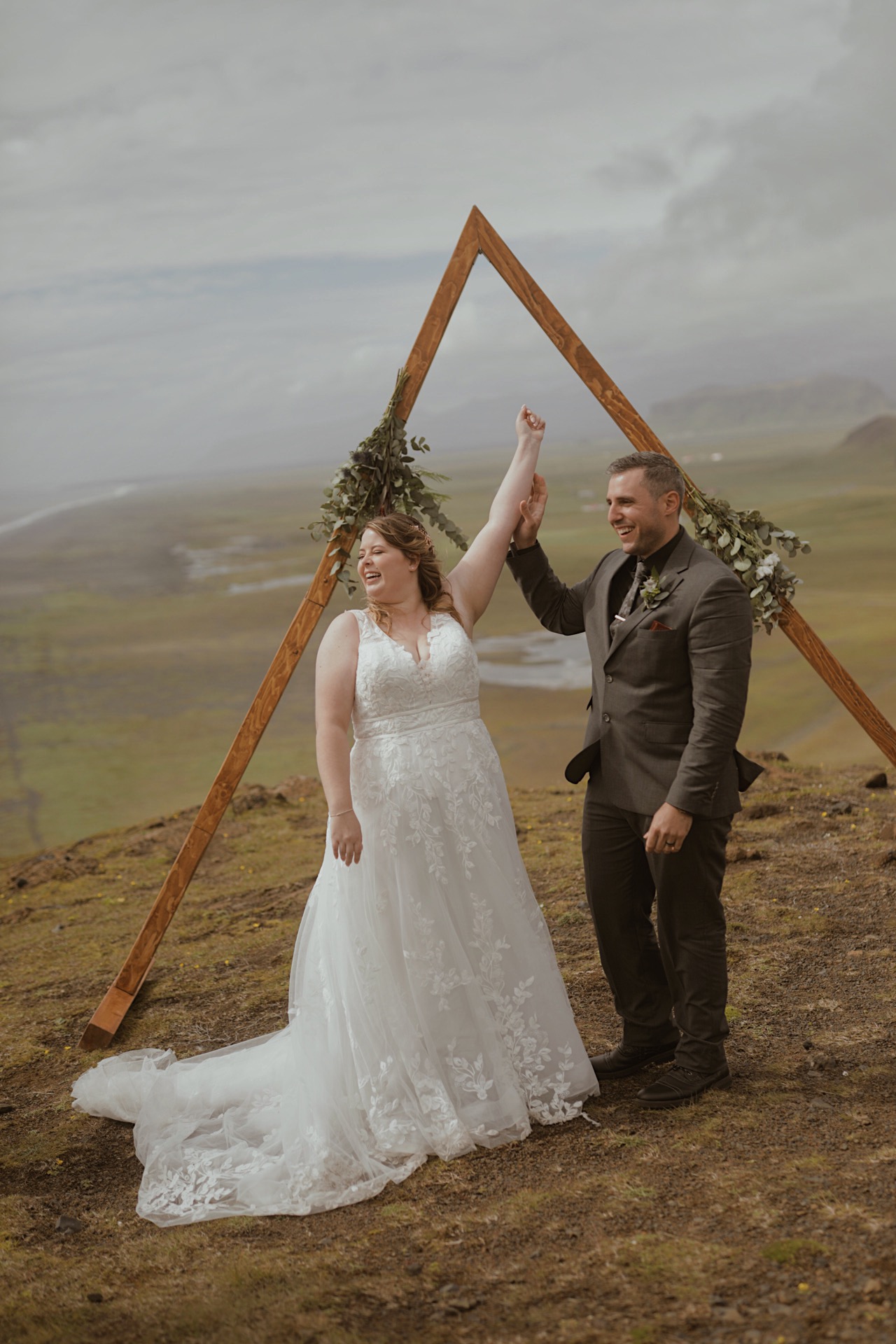 Abigail's Dramatic Iceland Wedding - Strut Bridal Salon
