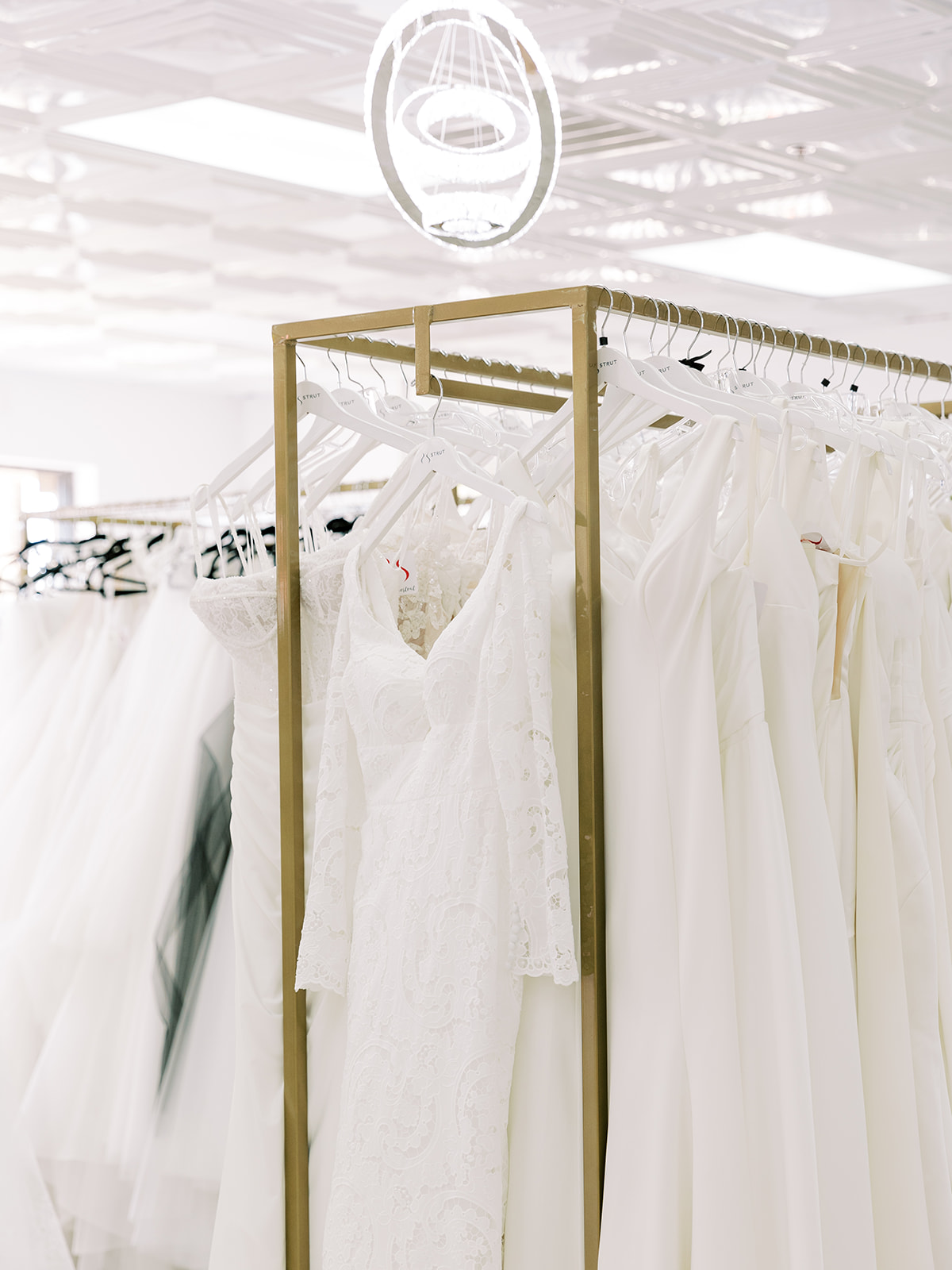 wedding dresses on racks in chandler arizona bridal shop near me